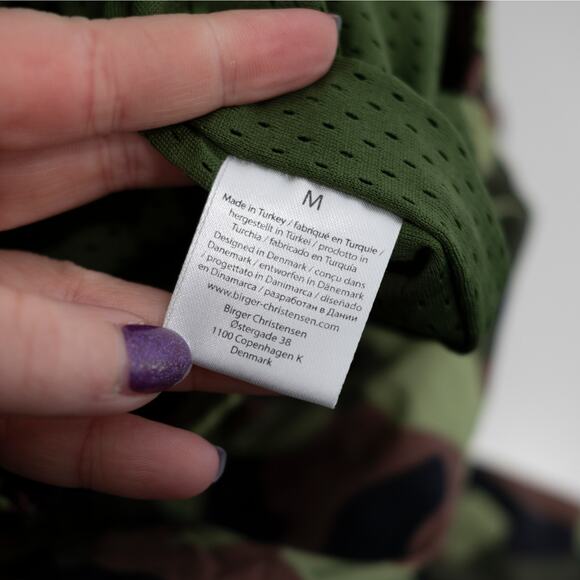 ROTATE BIRGER CHRISTENSEN Mimina Track Pants Camo Jogger Streetwear SZ M - Picture 6 of 6